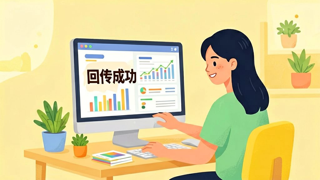 配置广告数据回传操作示意图